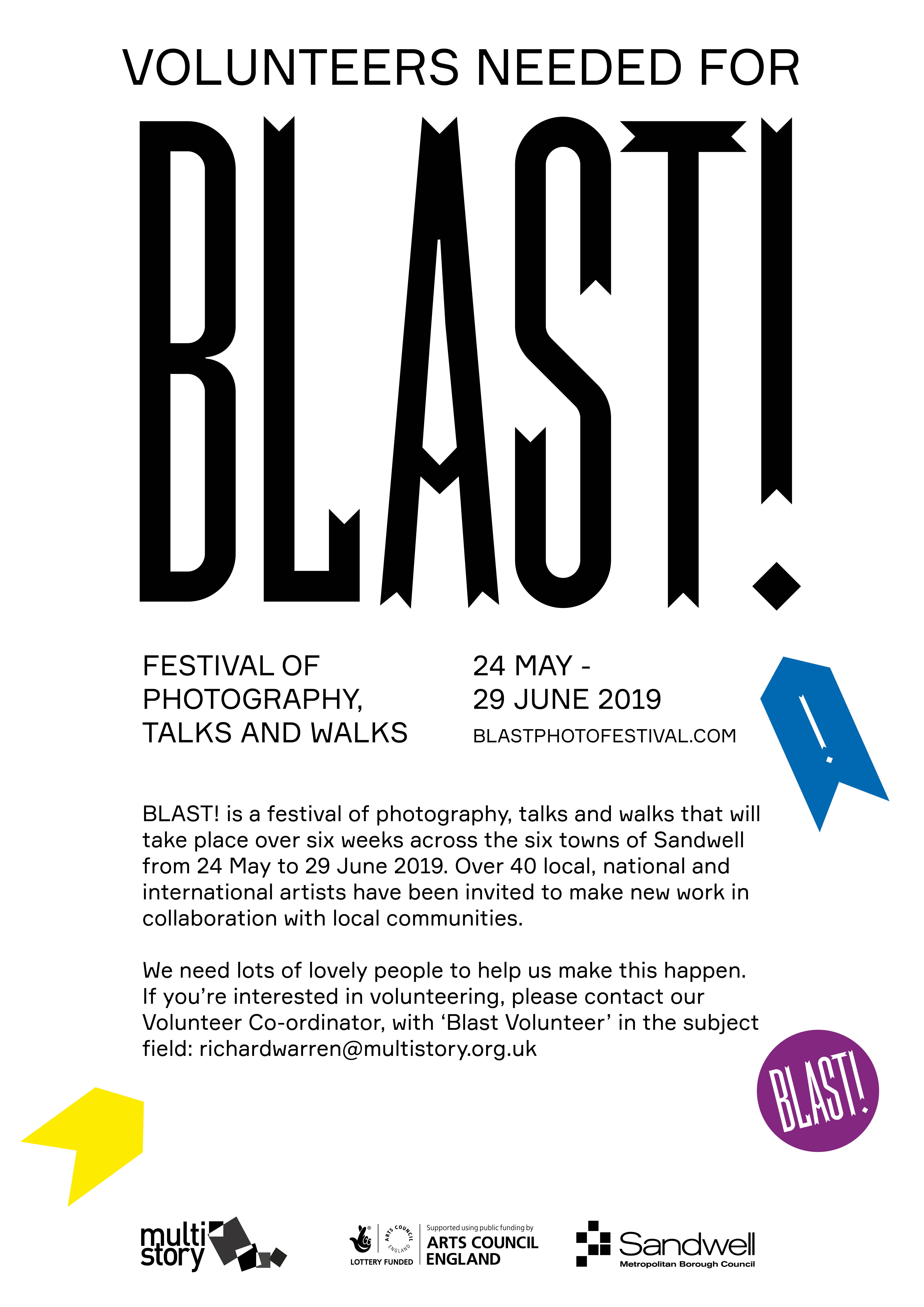 Volunteer for BLAST! Festival